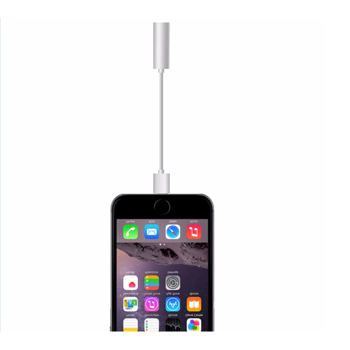 Cáp chuyển tai nghe adapter dùng cho iPhone 7 iPhone 8 iPhone X - Hàng Chính Hãng