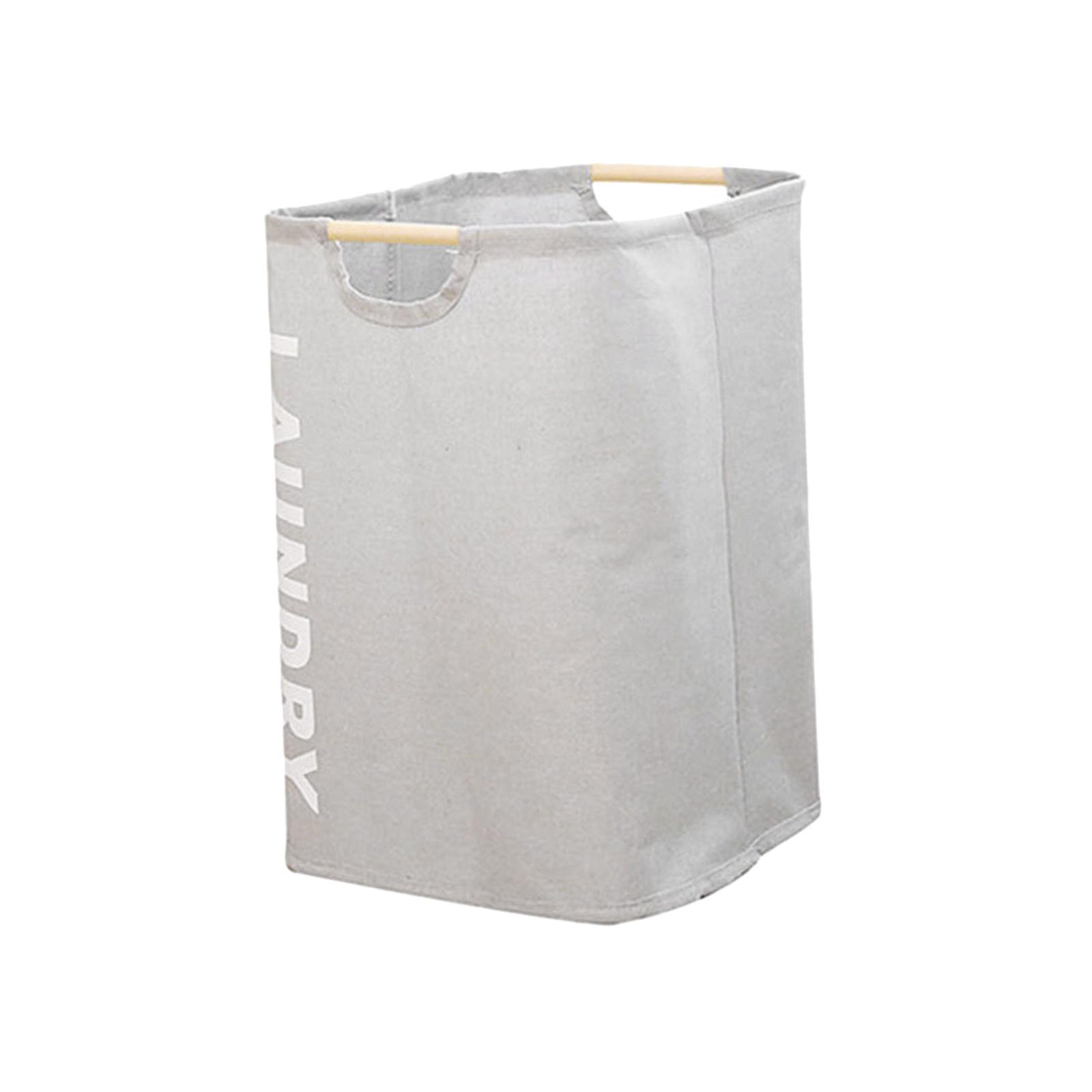 Tall Collapsible Laundry Hamper Laundry Basket Organizer ,Toy Clothes Storage Basket, Handle Foldable Clothing Basket for Bedroom Laundry Room