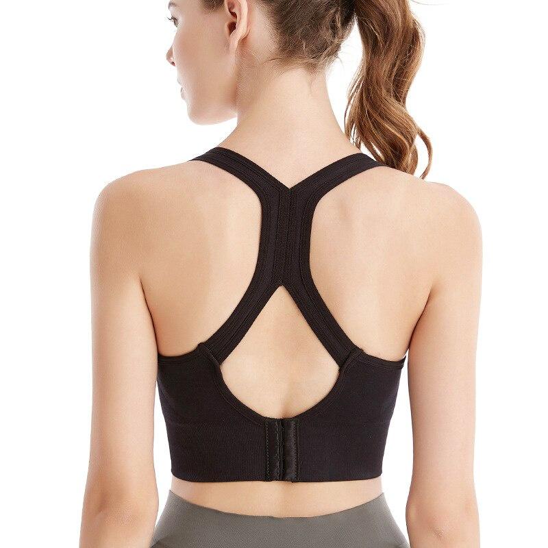 Women Sports Bra High Elastic Push Up Crop Top Female Fitness Running Yoga Gym Seamless Underwear Sexy Bra Athletic Sportswear