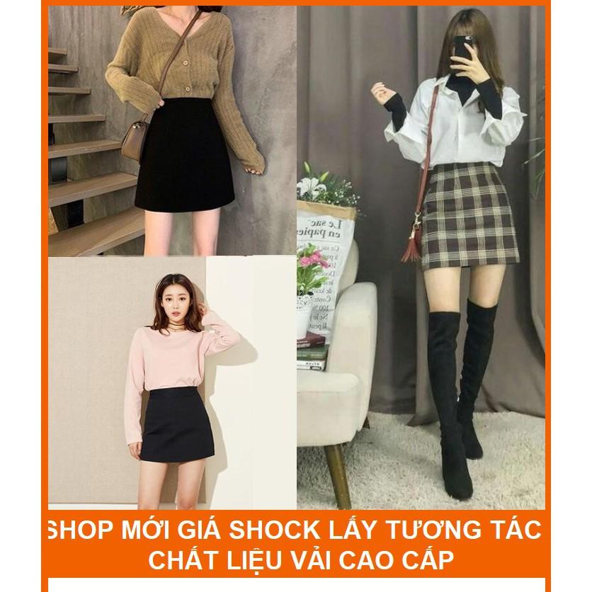 Chân váy chữ a ngắn - chân váy chữ a công sở JOSEE' có quần trong siêu xinh