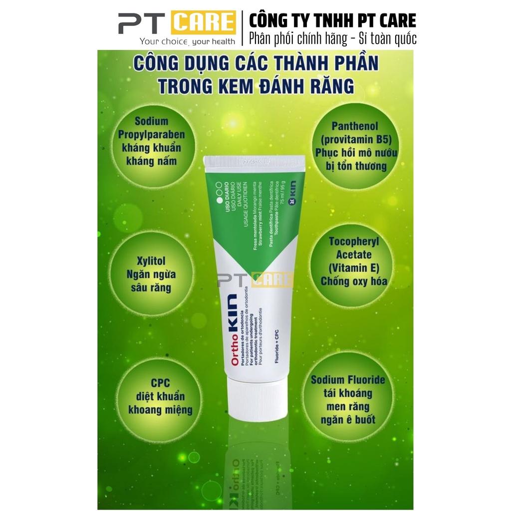 Kem Đánh Răng Dành Cho Răng Niềng Ortho Kin 75ml