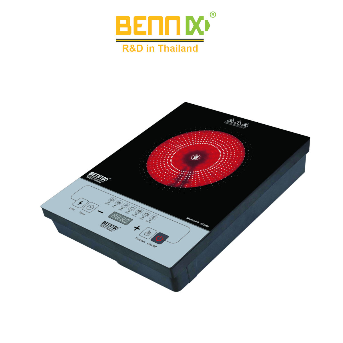 Bếp hồng ngoại điện tử Bennix Thái Lan BN-288HN điều khiển cảm ứng 2000W - Hàng chính hãng