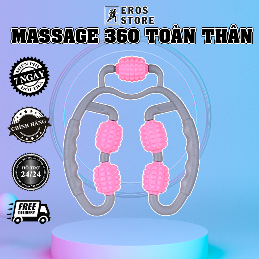 Con lăn Yoga Massage Bắp Tay, Bắp Chân, Con lăn Massage Tiện Dụng Chất Lượng Cao EROS