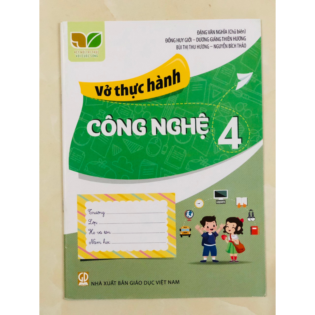 Sách - Vở thực hành Công nghệ 4 (kết nối tri thức với cuộc sống)