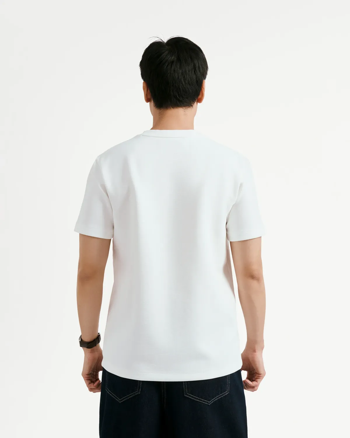 Áo thun tay ngắn nam.Fitted - ROUTINE 10F25TSS039