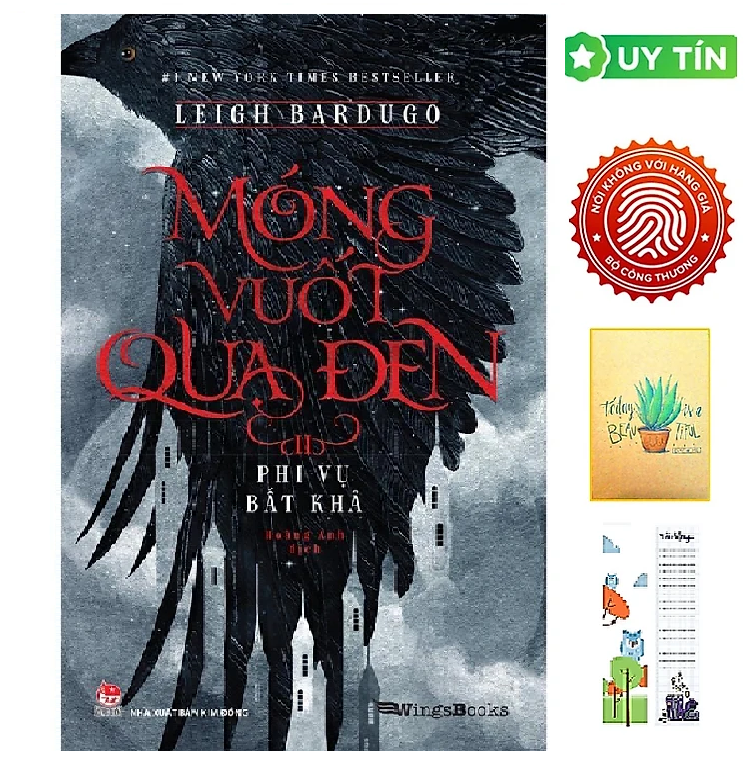 Móng Vuốt Quạ Đen - Chọn Lẻ 4 Tập - Leigh Bardugo (Tặng kèm Bookmark CÚ MÈO + SỔ TAY XƯƠNG RỒNG)