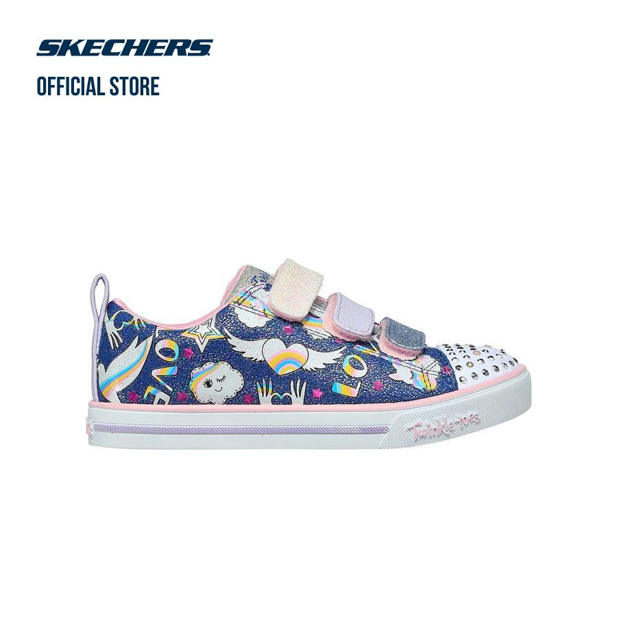 Giày sneaker bé gái Skechers Sparkle Lite - Believe In Rai - 314766L