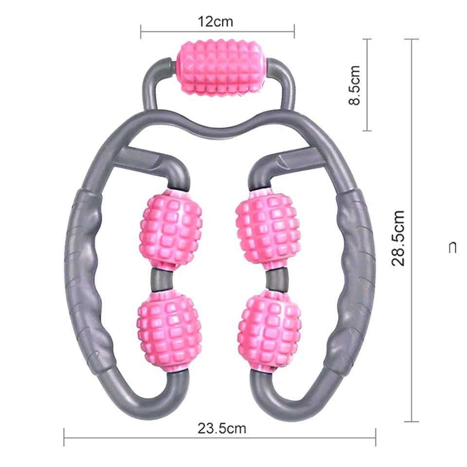 Chân Cánh Tay Huấn Luyện Cơ Relaxer Bắp Chân Vòng Chân Kẹp Con Lăn Massage Tập Yoga Chân Con Lăn Xốp Thể Dục Đào Tạo Toàn Diện Thiết Bị