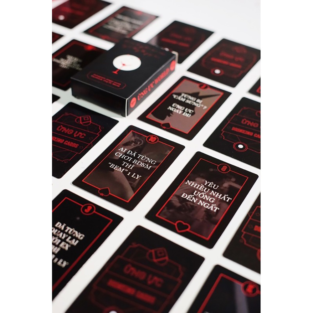 Bộ Bài Ừng Ực Drinking Game Hot Trend 2021 Ăn Uống Trên Bàn Nhậu I 52 Lá Thách Thức Khuấy Động Cuộc Chơi