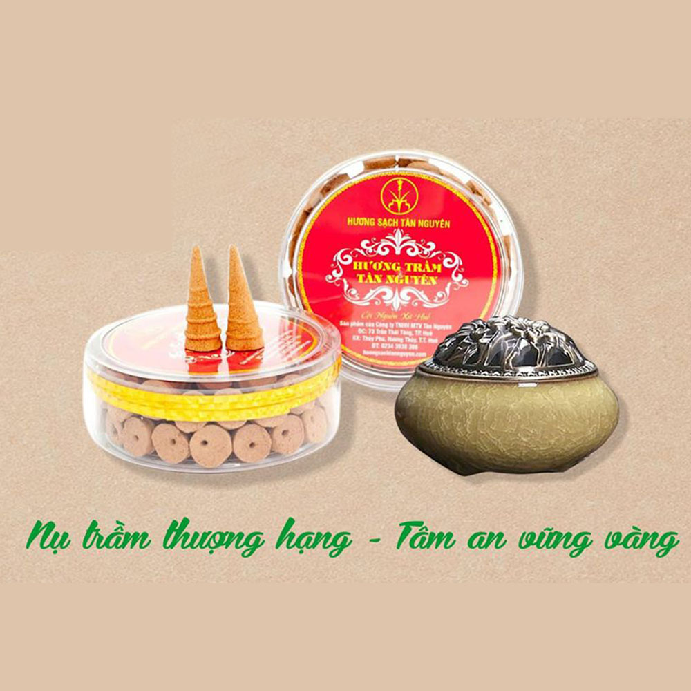 NHANG TRẦM NỤ SẠCH - Hương nụ tháp dùng lư xông - Hương sạch 100% thiên nhiên, không hóa chất