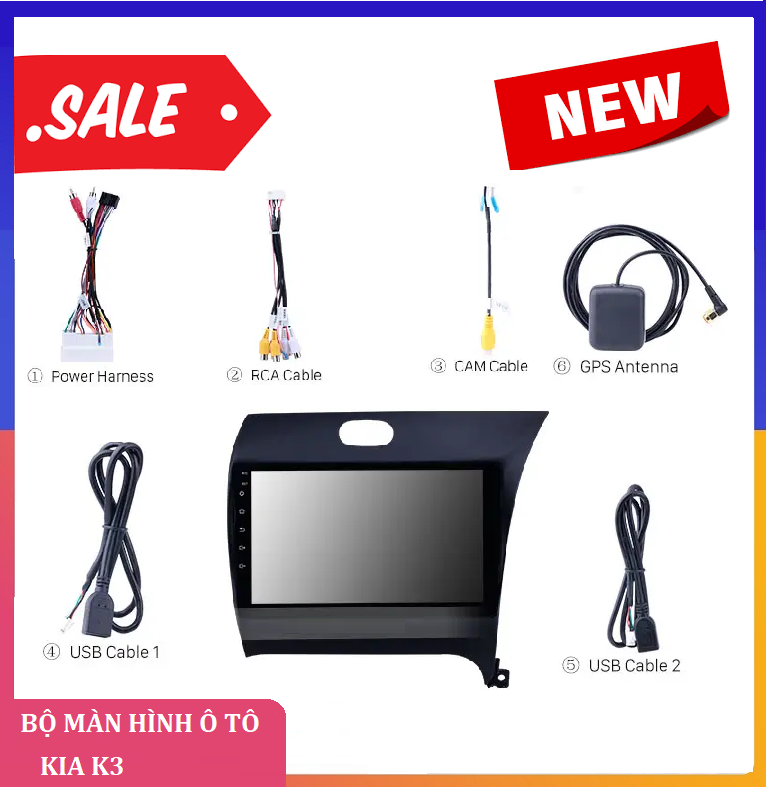 BỘ.ĐẦU MÀN HÌNH ANDROID Ô TÔ.A.5 XE KIA K3 9 INCH CHẠY SIM 4G, THU PHÁT WIFI TIỆN LỢI,Hệ điều hành Android 10 LẮP CHUNG CHO MỌI DÒNG Ô TÔ XE HƠI