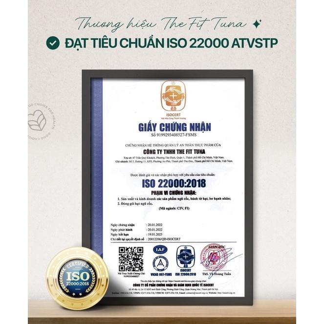 Bánh Biscotti Ăn Kiêng- Nguyên Cám Không Đường By Tuna