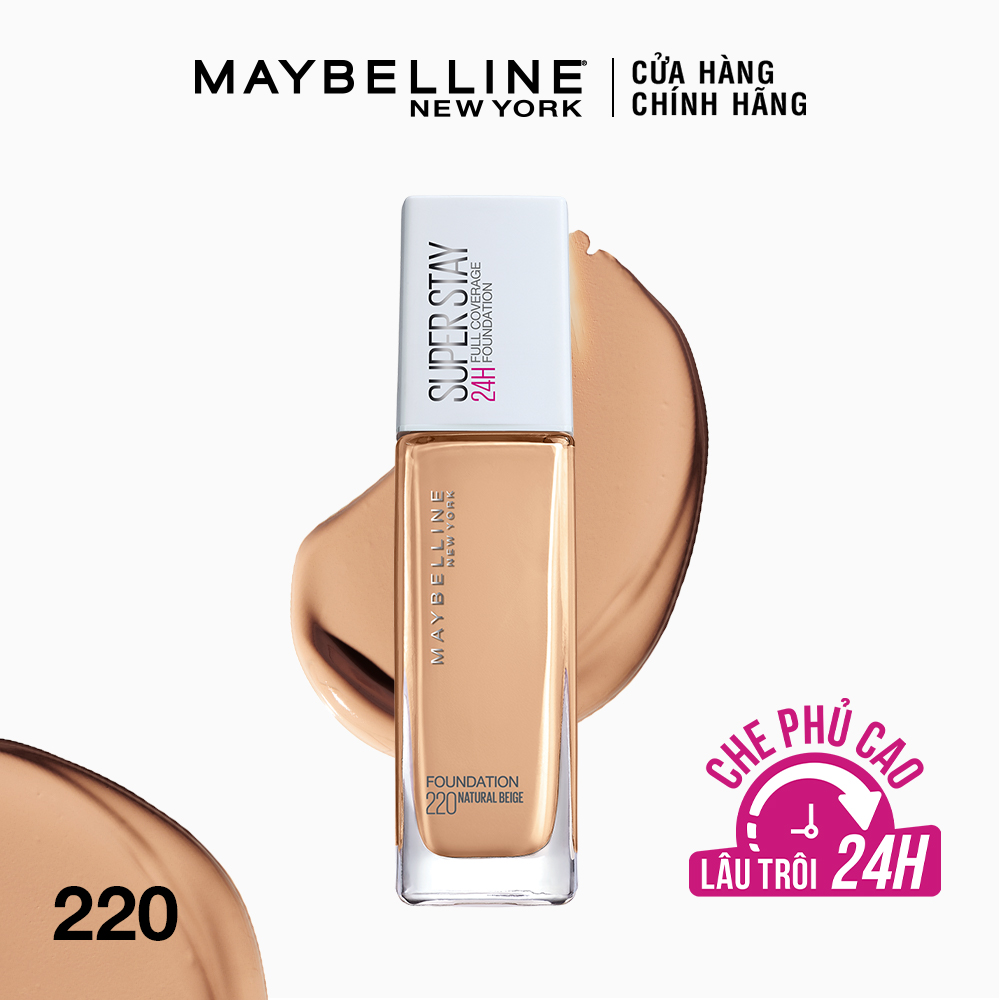 Kem Nền Lâu Trôi Superstay Long Lasting Full Coverage Foundation Maybelline New York 30ml