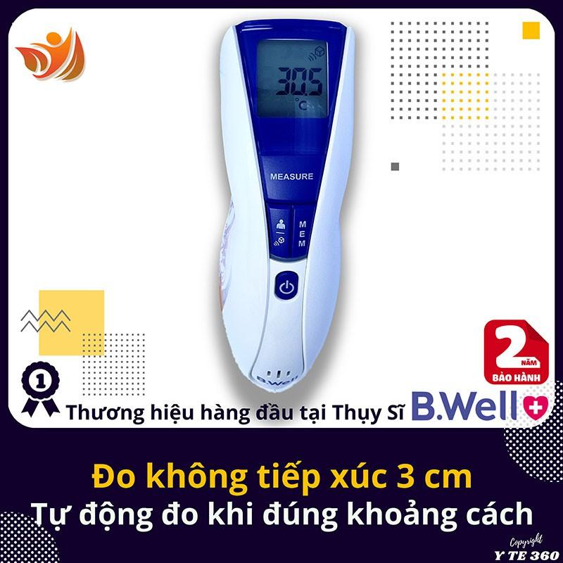 Nhiệt kế Điện Tử Hồng Ngoại Đo Trán B Well WF 5000 | Sản Xuất Tại Thụy Sĩ