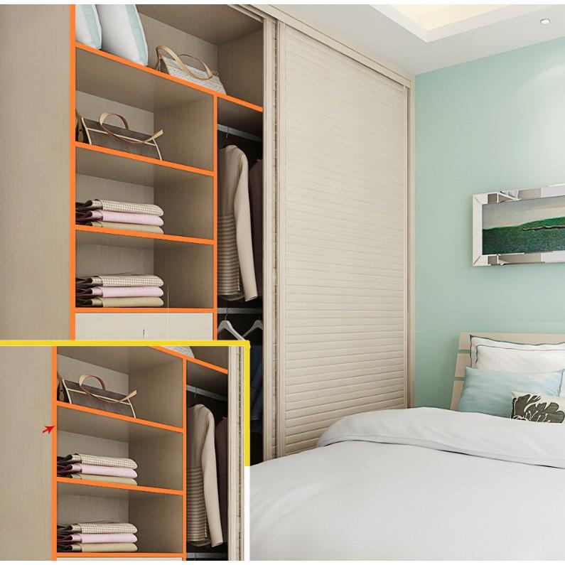 Cuộn chỉ dán viền trang trí tường XANH, ĐỎ, CAM, ĐEN 0.5cm x 50m dài