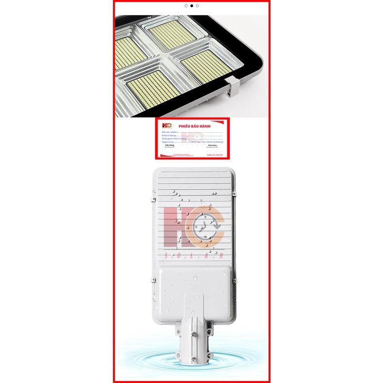 Đèn Led pha năng lượng mặt trời bàn chải 200W – 4 khoang, Vỏ nhôm, Tấm pin NLMT rời, Ánh sáng trắng