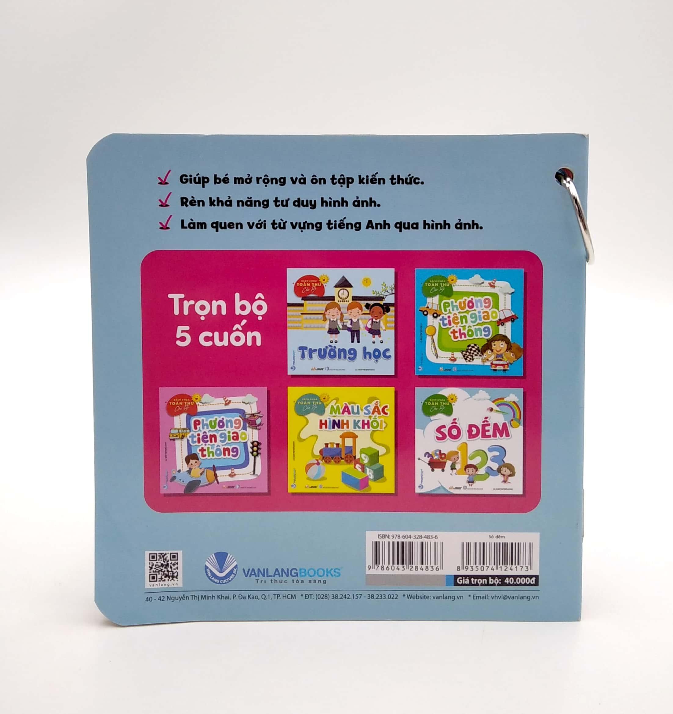 Bộ Bách Khoa Toàn Thư Cho Bé - Trường Học (Bộ 5 Cuốn)