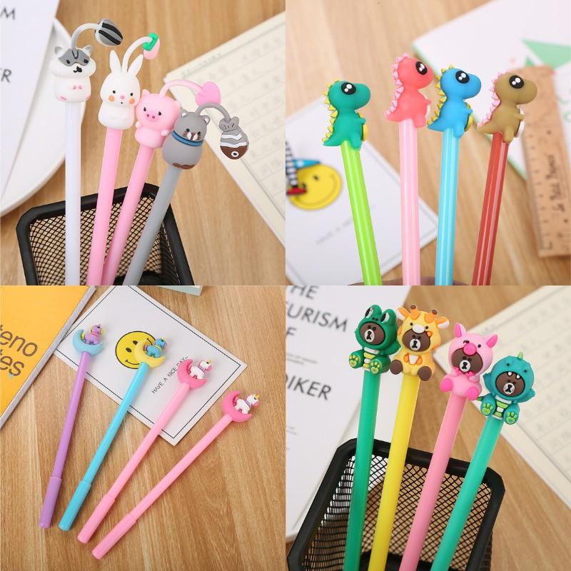 Bút Mực Gel Ngòi 0.5mm Kiểu Dáng Hoạt Hình Đáng Yêu Xinh Xắn