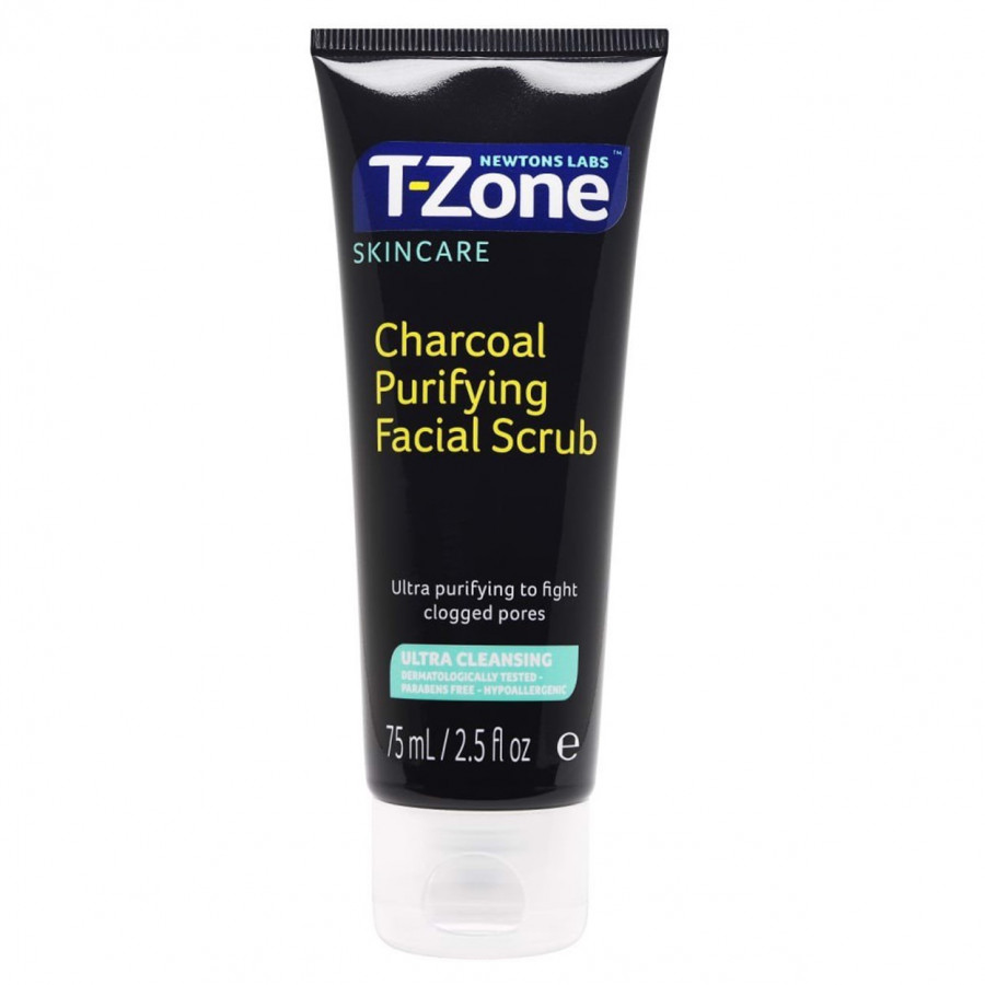 Tẩy Tế Bào Chết Than Hoạt Tính T-Zone Charcoal Purifying Facial Scrub 75ml