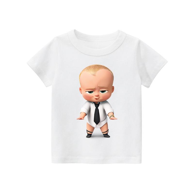 Áo thun trẻ em BABY BOSS, 8 màu áo, đầy đủ size có big size, MÀU KHÁC NHẮN TIN SHOP