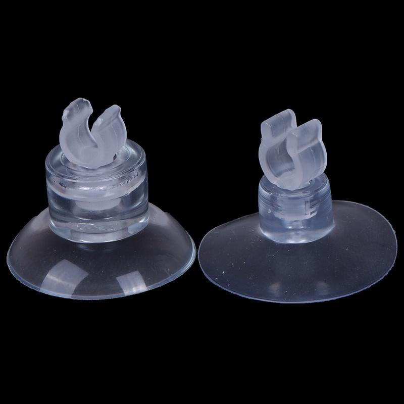 10pcs Aquarium Sucker Suction Cup For 4mm Air Line Pipe Tube Wire Holder Used Sucker For Glass Surface Fish Supples