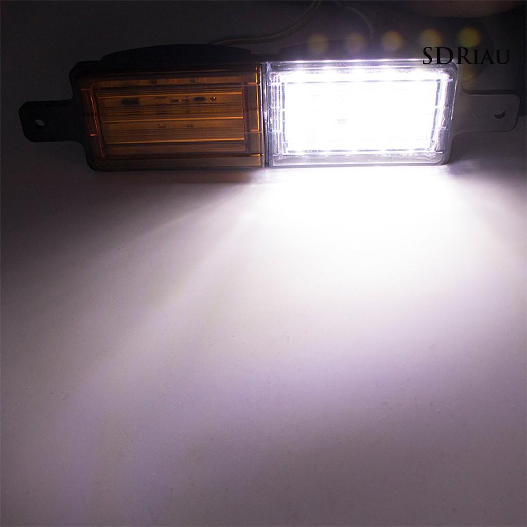 Bộ 2 Bảng Đèn Led 30 Bóng 10-30v Gắn Đuôi Xe Tải Chống Thấm Nước Tiện Dụng