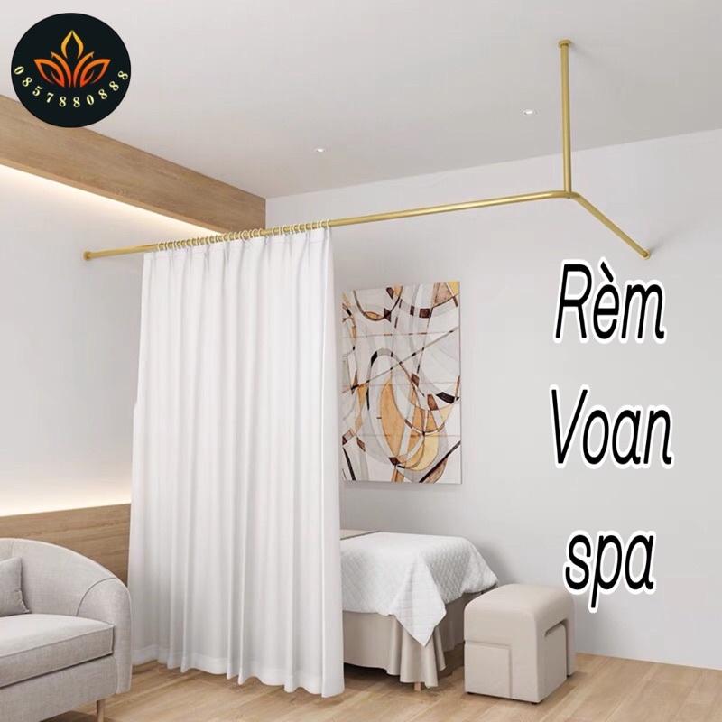 Rèm Voan spa ngang 3m cao 2,7m , rèm voan đẹp