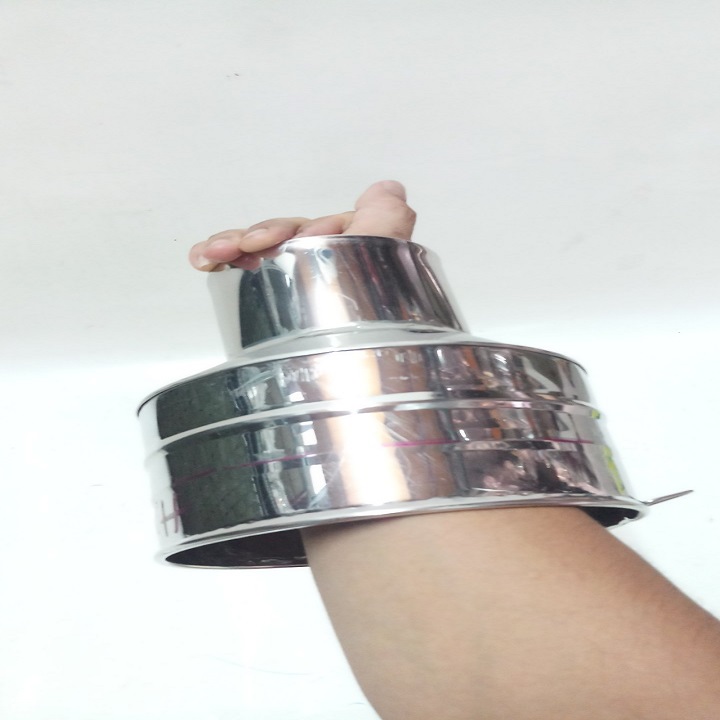 PHỄU INOX 304 VÔ PHÁ LẤU,GÀ VỊT,THỨC ĂN SIZE NHỎ ĐƯỜNG KÍNH 17CM.