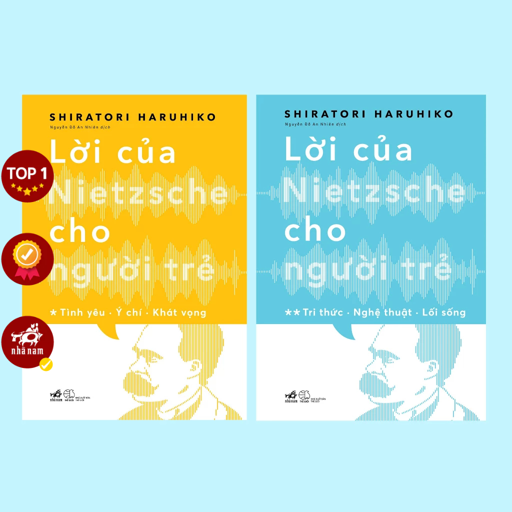 Sách - Combo Lời của Nietzsche cho người trẻ (TB 2023) (Trọn bộ 02 tập)