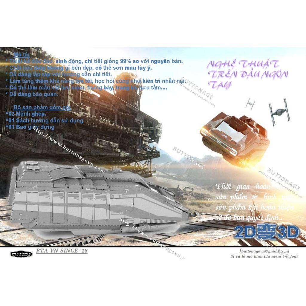 Mô Hình Lắp Ráp 3d Phi Thuyền Vận Tải StarSpeeder 1000