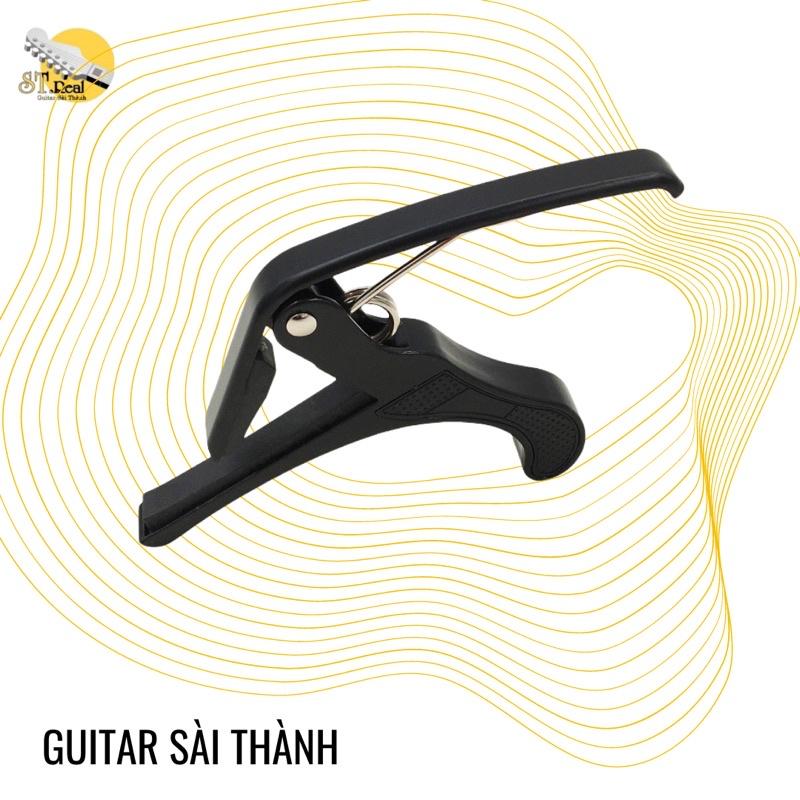 Kẹp capo điều chỉnh tông nhạc- kẹp dùng tăng tông khi chơi guitar