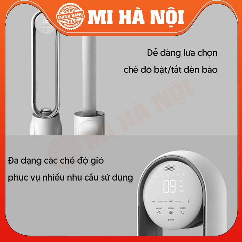 Quạt Không Cánh Tạo Ion Cao Cấp Xiaomi KEHEAL A4 / A3-Kiêm lọc không khí, 12 cấp độ gió, độ ồn thấp- Hàng chính hãng