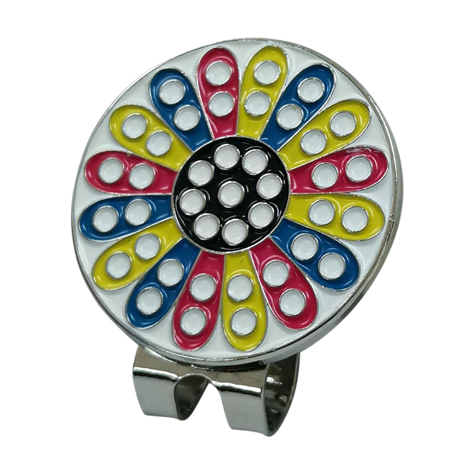 Golf Ball Marker Durable Lightweight Holder for Golf Accessories