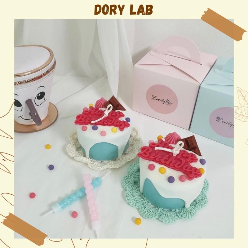 Nến Thơm HBPD Màu Sắc Handmade Tinh Dầu Thiên Nhiên, Quà Tặng Sinh Nhật - Dory Lab