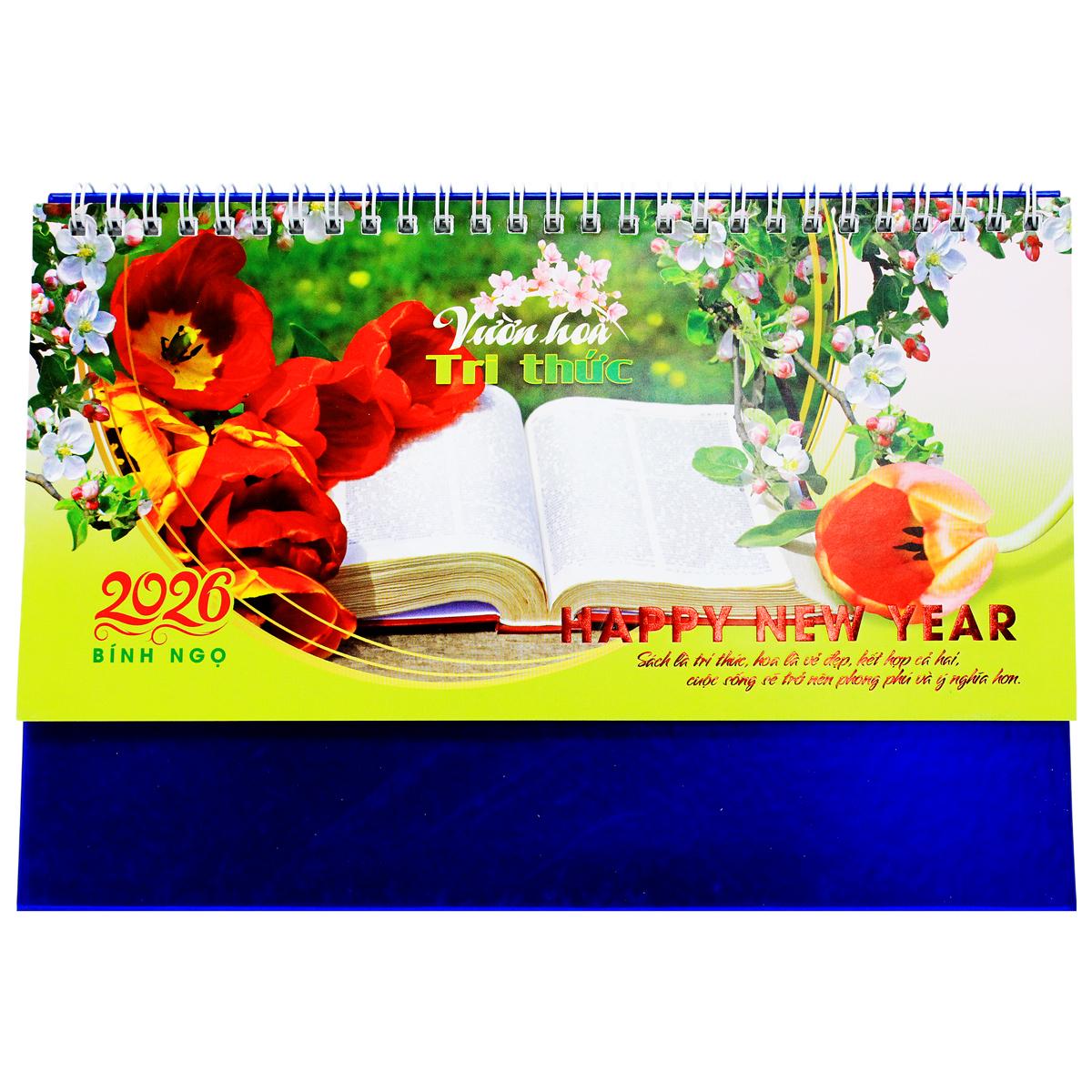 Lịch Để Bàn Chữ A - Văn Hóa Tri Thức - NST 79A