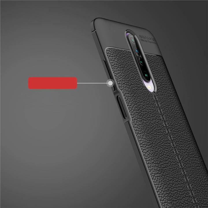 Ốp lưng Xiaomi Redmi K30 Silicon giả da Auto Focus