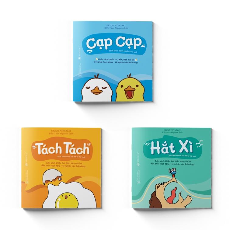 Ehon Combo 3 cuốn Thật bất ngờ Dành cho trẻ từ 0 2 tuổi - Bản Quyền