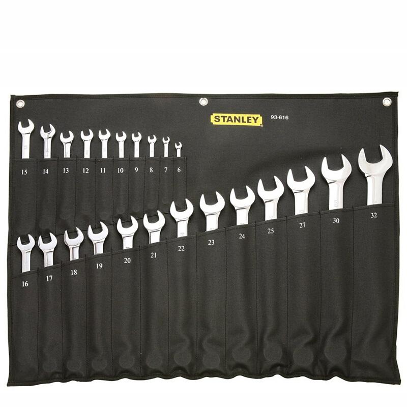 BỘ CỜ LÊ VÒNG MIỆNG HỆ MÉT 23 CHI TIẾT STANLEY 93-616 - HÀNG CHÍNH HÃNG