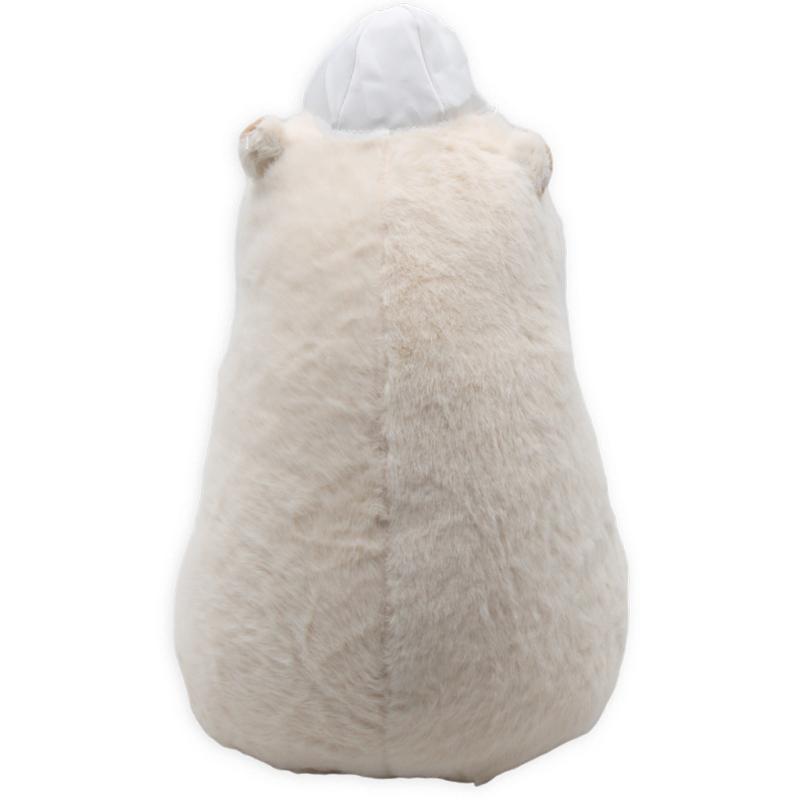 Thú Bông Capybara Ôm Banh Tennis 35 cm - Nuan Nuan YHLXT35 - Màu Nâu