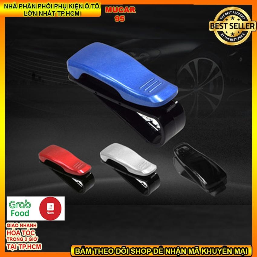 Kẹp giữ mắt kính trên xe hơi, trên tấm chắn nắng ô tô tiện lợi, thời trang