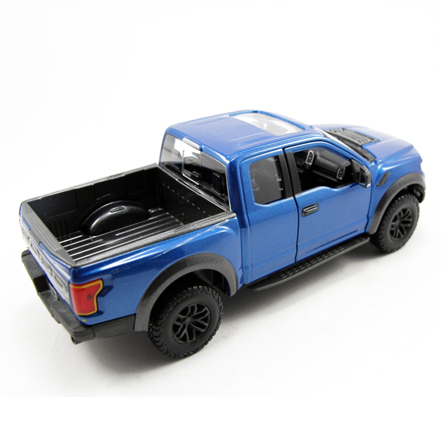 Mô Hình Xe Ford Raptor F-150 Special 2017 Blue 1:24 Maisto MH-31266