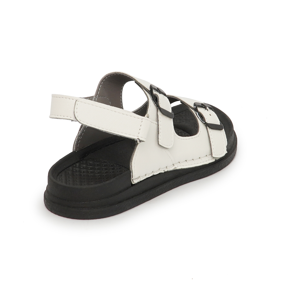 Sandal Hai Quai Ngang Cao 2cm Đế Cao Su Nguyên Khối Chóng Trượt Mã HNSDX2F805