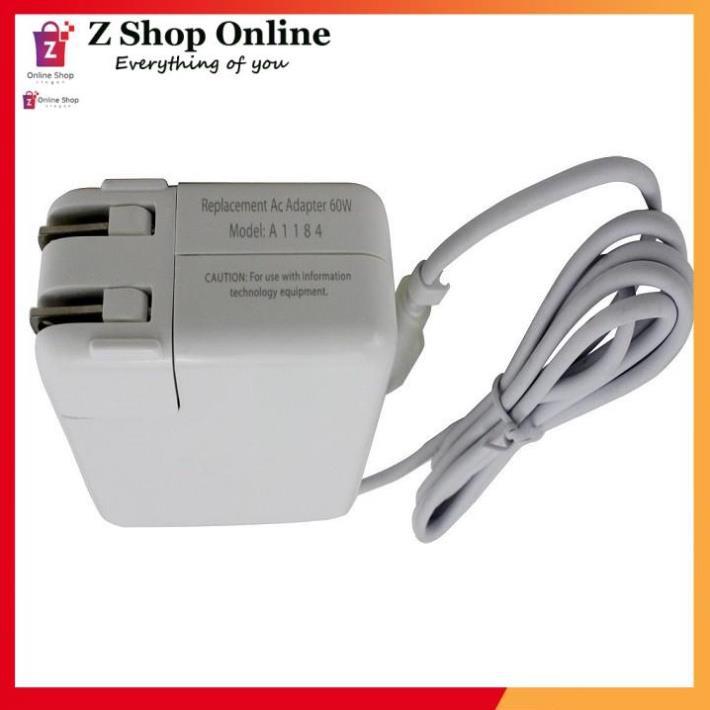 Sạc Dùng Cho Macbook 60W 16.5V -3.65A 2010