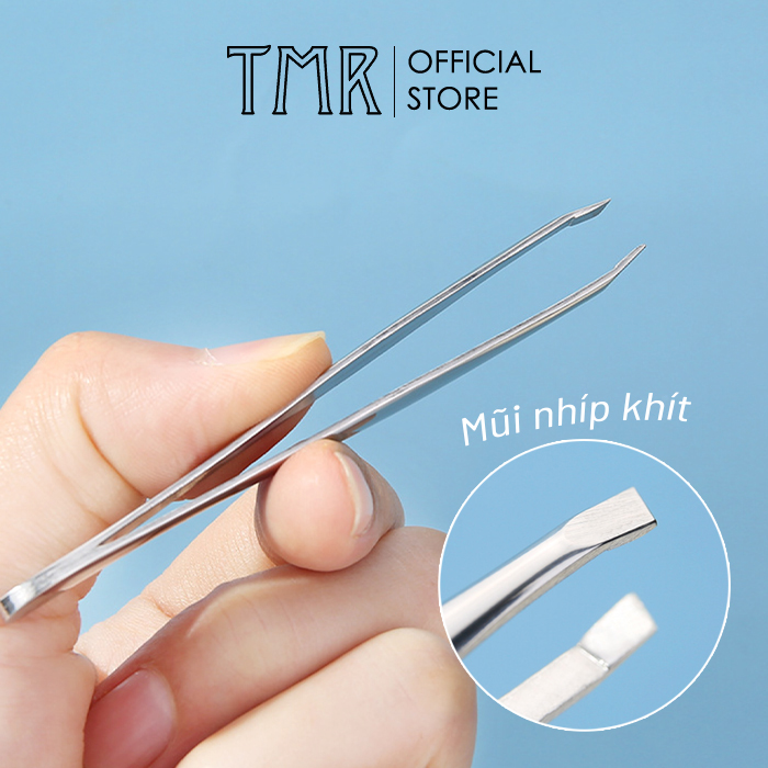 Nhíp gắp lông mi TMR - Tool In My Room chất liệu thép không gỉ cao cấp