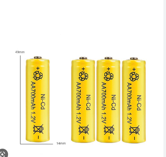 Pin sạc 1.2v 700mah AA đồ chơi xe điều khiển sạc lại