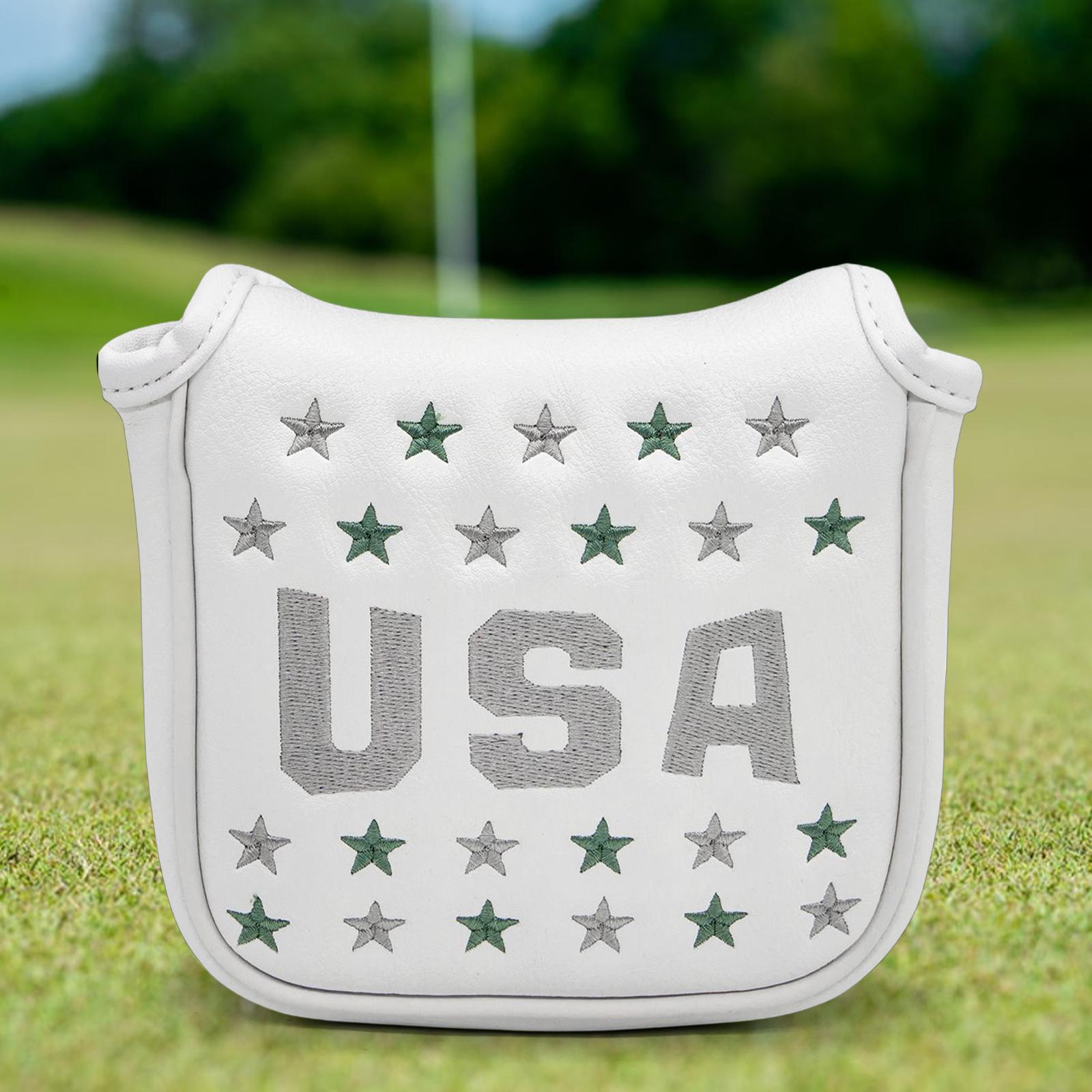 Durable Golf Club Head Cover  Closure  Putter Mallet Waterproof