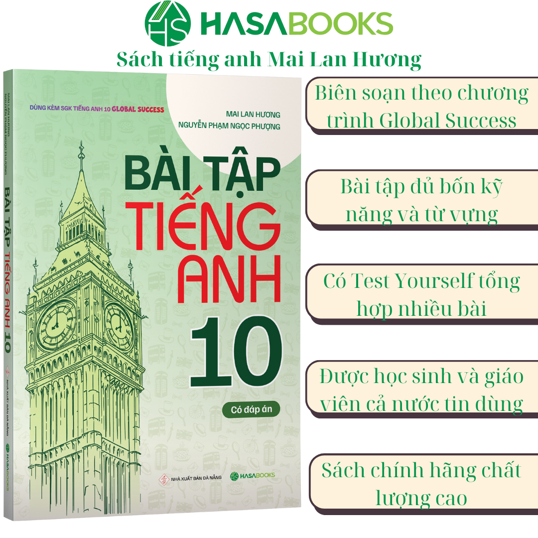 Bài Tập Tiếng Anh 10 Global Success (Có Đáp Án) - Mai Lan Hương