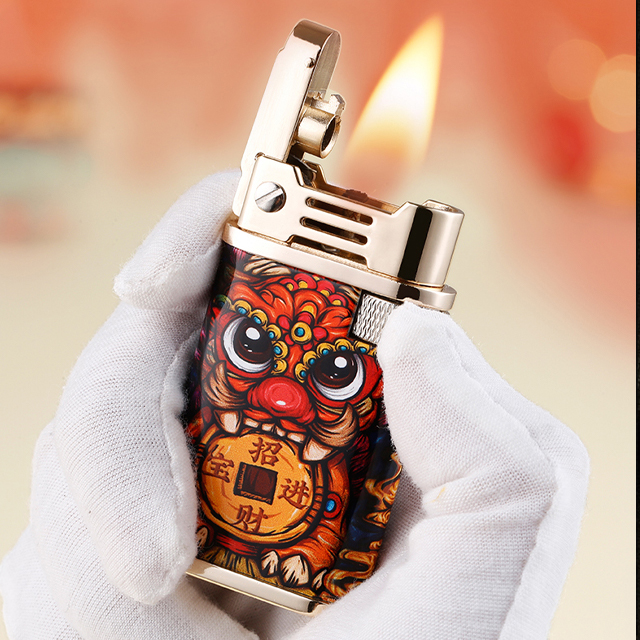 Hộp Qụet Bật Lửa Xăng Đá 218HCF Thiết Kế Đẹp Độc Lạ Nhiều Họa Tiết Mới - Dùng Xăng Bấc Đá Cao Cấp