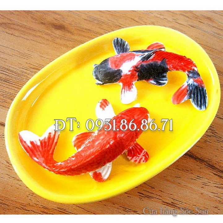 Khuôn silicon cá chép Koi Nhật Bản - Mã số 1304
