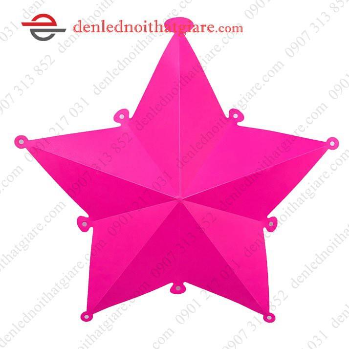 Đèn lồng Ngôi Sao 2 mảnh bằng nhựa 46cm 050C46